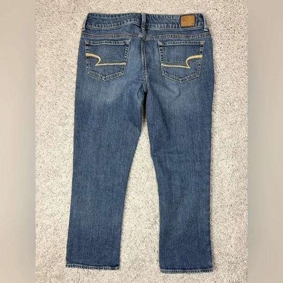 American Eagle Jeans Womens 8 Artist Stretch Regular Classic Casual Basic Denim - Picture 5 of 5